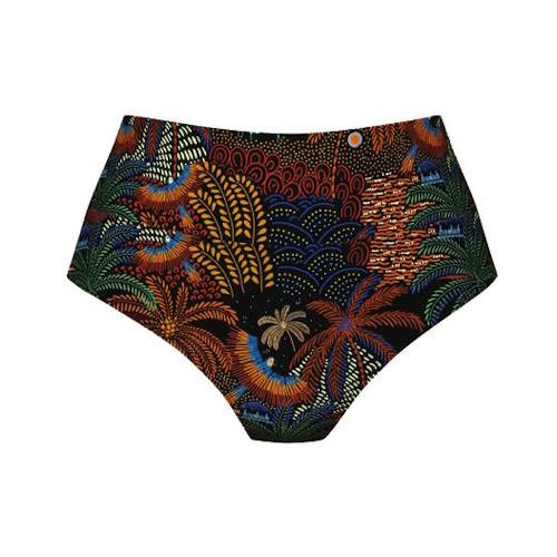 Rosa Faia Swimwear Lorena black/print bikini brief Rosa Faia Swimwear Lorena black/print bikini brief
