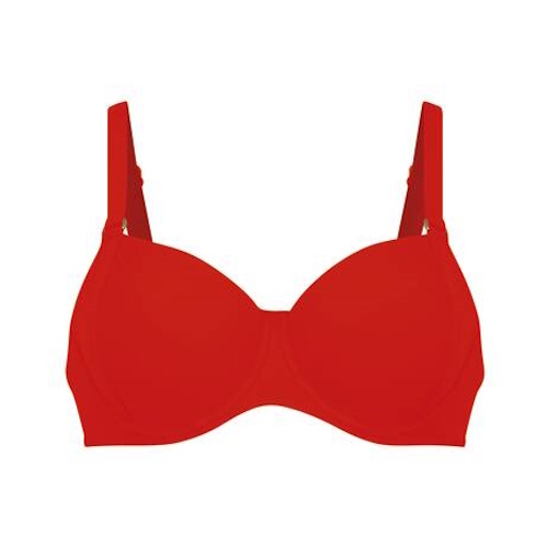 Rosa Faia Swimwear Smilla orange soft-cup bikini bra Rosa Faia Swimwear Smilla orange soft-cup bikini bra