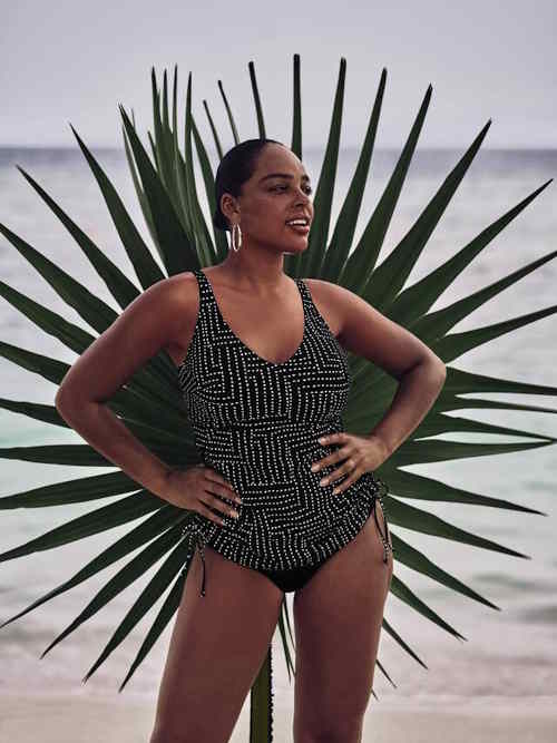 Rosa Faia Swimwear Malaika black tankini top Rosa Faia Swimwear Malaika black tankini top