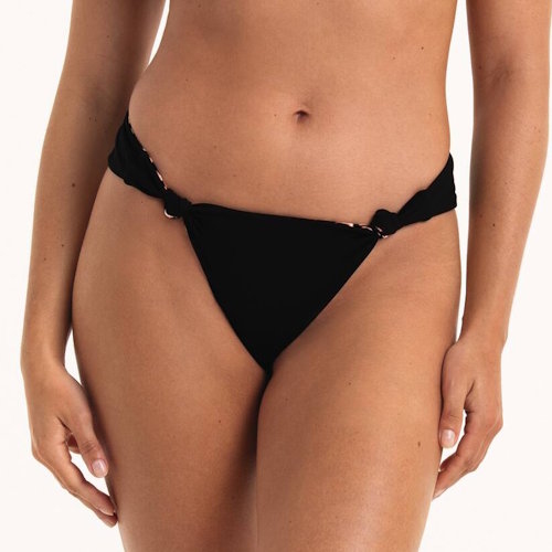 Rosa Faia Swimwear Grace black/brown bikini brief Rosa Faia Swimwear Grace black/brown bikini brief