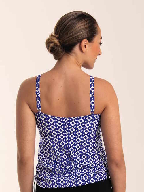 Anita Care Latina blue prosthetic tankini Anita Care Latina blue prosthetic tankini