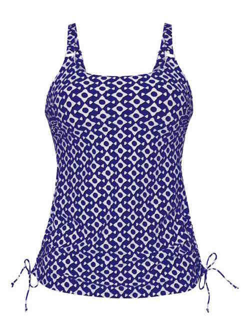 Anita Care Latina blue prosthetic tankini Anita Care Latina blue prosthetic tankini