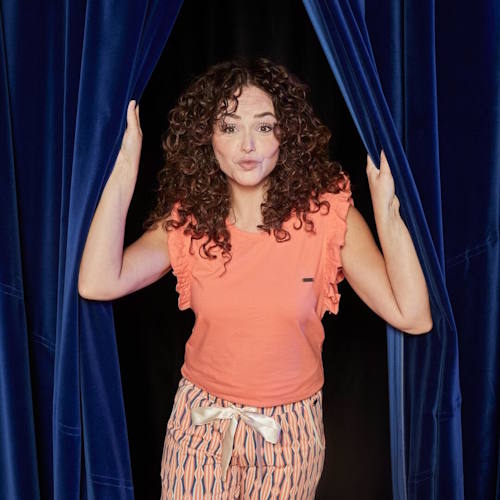 Charlie Choe Circus coral sleep shirt Charlie Choe Circus coral sleep shirt