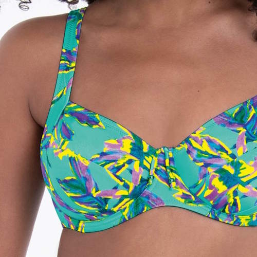 Rosa Faia Swimwear Eleonore aqua/print set Rosa Faia Swimwear Eleonore aqua/print set
