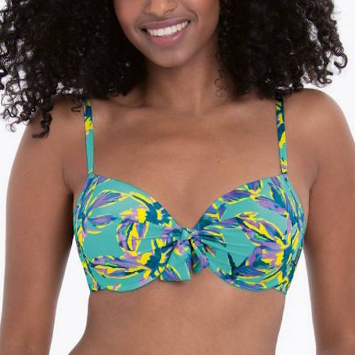 Rosa Faia Swimwear Eleonore aqua/print set Rosa Faia Swimwear Eleonore aqua/print set