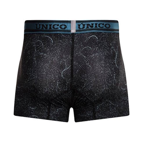 Mundo Unico Espuma black/print sport trunk Mundo Unico Espuma black/print sport trunk