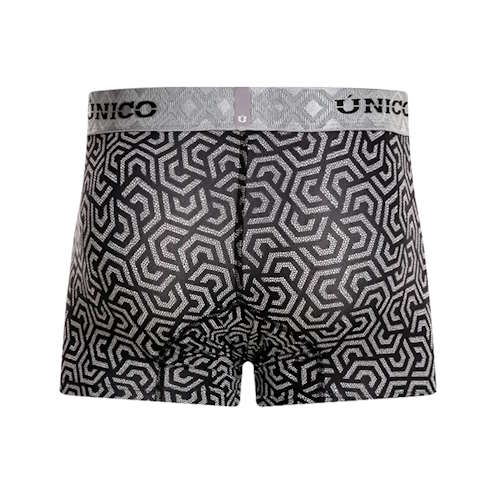 Mundo Unico Texageo black/print sport trunk Mundo Unico Texageo black/print sport trunk