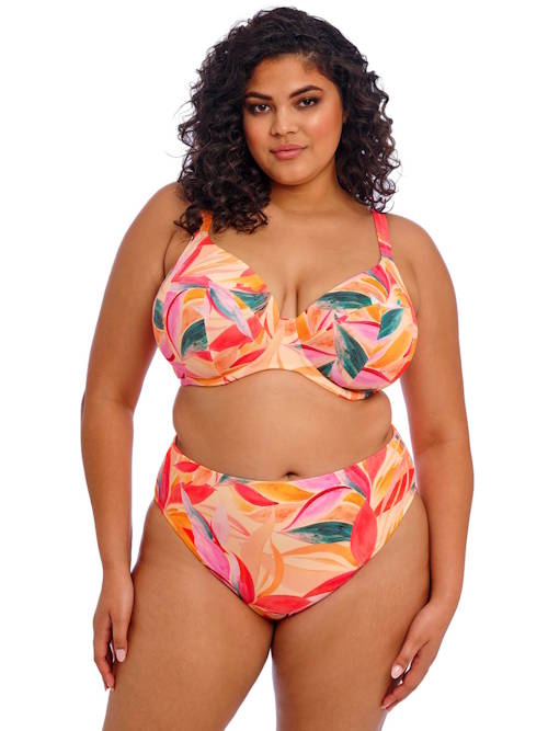 Elomi Swim Sancho Beach orange/pink bikini brief Elomi Swim Sancho Beach orange/pink bikini brief
