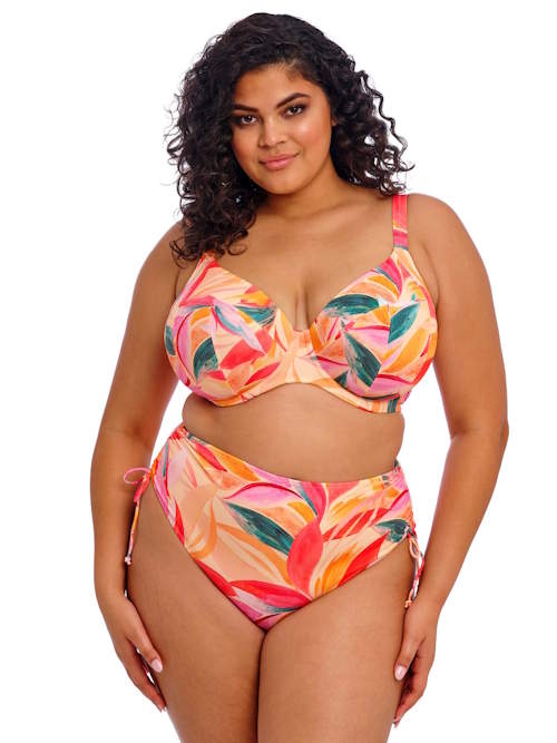 Elomi Swim Sancho Beach orange/pink bikini brief Elomi Swim Sancho Beach orange/pink bikini brief
