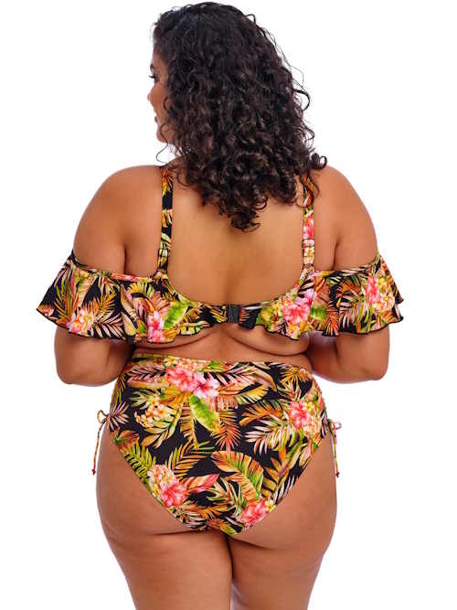 Elomi Swim Tiger Valley black soft-cup bikini bra Elomi Swim Tiger Valley black soft-cup bikini bra