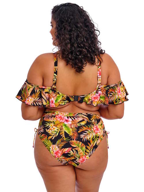 Elomi Swim Tiger Valley black bikini brief Elomi Swim Tiger Valley black bikini brief