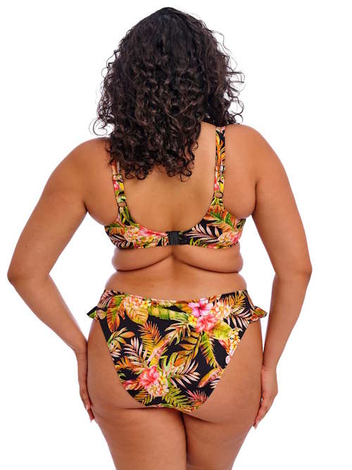 Elomi Swim Tiger Valley black bikini brief Elomi Swim Tiger Valley black bikini brief