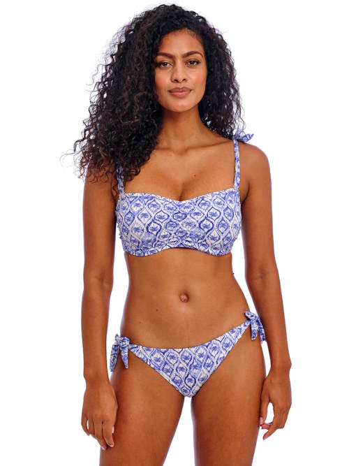 Freya Swim Ocean Breeze jeans blue padded bikini bra Freya Swim Ocean Breeze jeans blue padded bikini bra