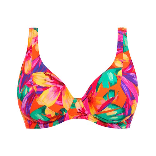 Freya Swim Sun Haze orange soft-cup bikini bra Freya Swim Sun Haze orange soft-cup bikini bra