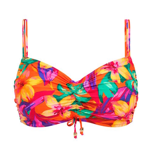 Freya Swim Sun Haze orange soft-cup bikini bra Freya Swim Sun Haze orange soft-cup bikini bra