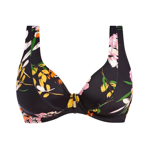Freya Swim Twilight Soul black soft-cup bikini bra Freya Swim Twilight Soul black soft-cup bikini bra