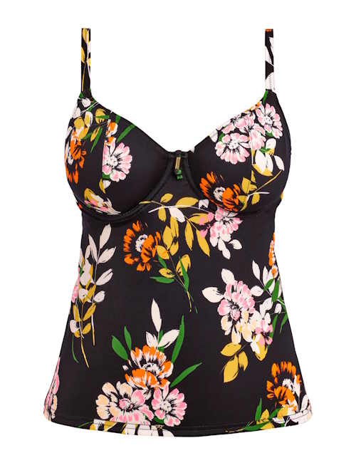 Freya Swim Twilight Soul black tankini top Freya Swim Twilight Soul black tankini top