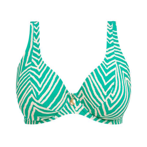 Freya Swim Fiji Falls aqua soft-cup bikini bra Freya Swim Fiji Falls aqua soft-cup bikini bra