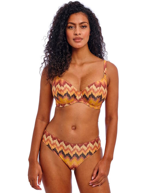 Freya Swim Arizona Wave brown padded bikini bra Freya Swim Arizona Wave brown padded bikini bra