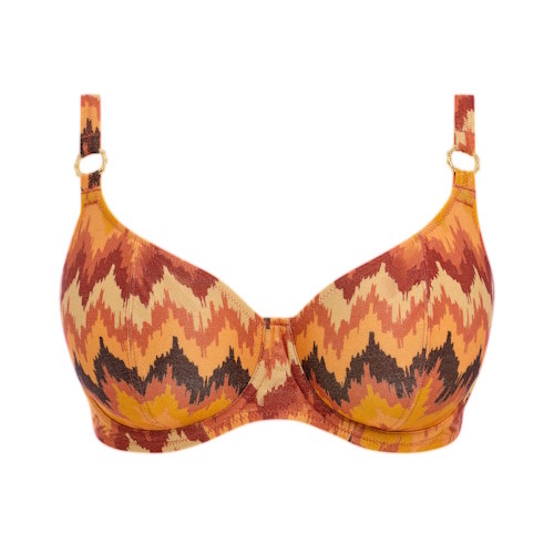 Freya Swim Arizona Wave brown padded bikini bra Freya Swim Arizona Wave brown padded bikini bra
