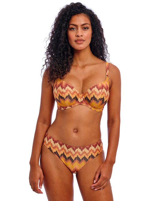 Freya Swim Arizona Wave brown bikini brief Freya Swim Arizona Wave brown bikini brief