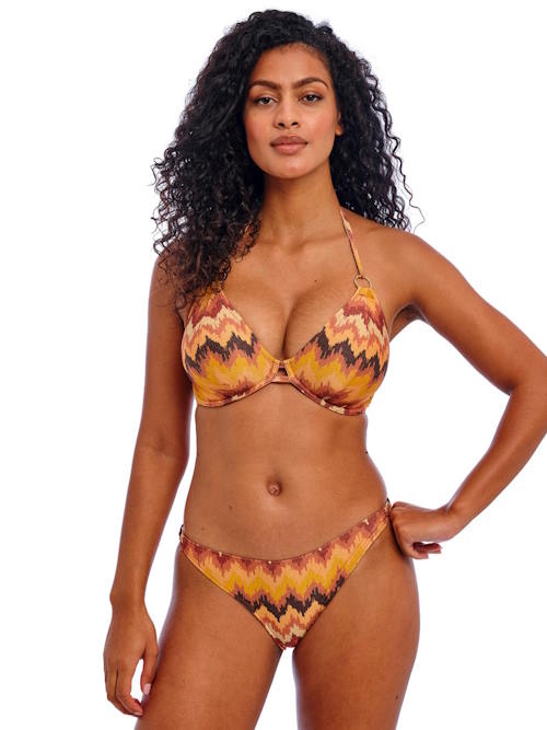 Freya Swim Arizona Wave brown bikini brief Freya Swim Arizona Wave brown bikini brief
