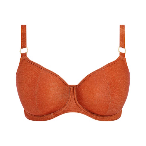 Freya Swim Arizona Wave gold padded bikini bra Freya Swim Arizona Wave gold padded bikini bra