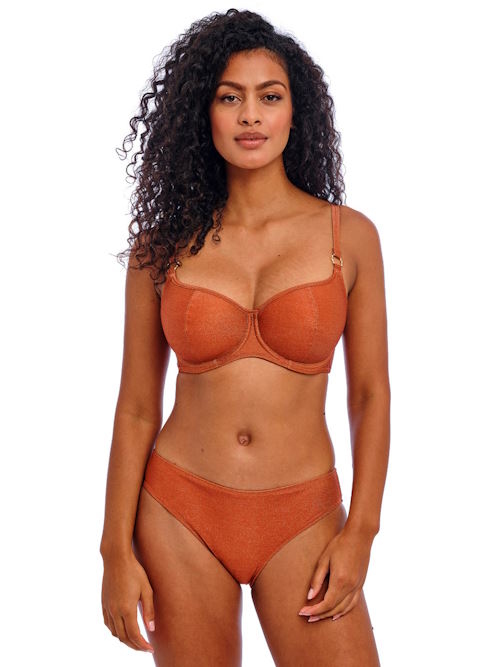Freya Swim Arizona Wave gold bikini brief Freya Swim Arizona Wave gold bikini brief