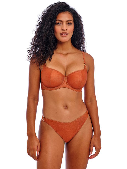 Freya Swim Arizona Wave gold bikini brief Freya Swim Arizona Wave gold bikini brief
