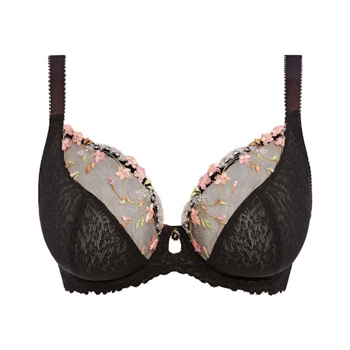 Freya Love-haze black non-padded bra Freya Love-haze black non-padded bra