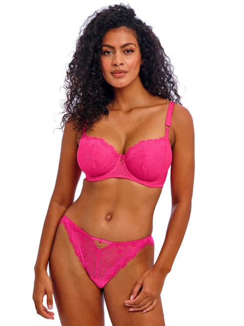 Freya Fascinate hot pink non-padded bra Freya Fascinate hot pink non-padded bra