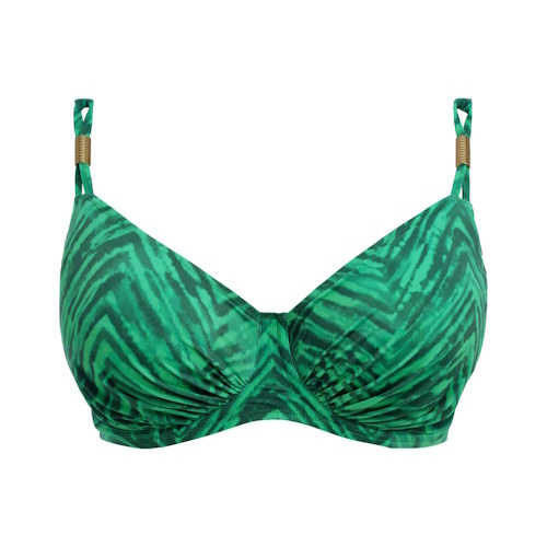 Fantasy Swim Punta Mita green soft-cup bikini bra Fantasy Swim Punta Mita green soft-cup bikini bra