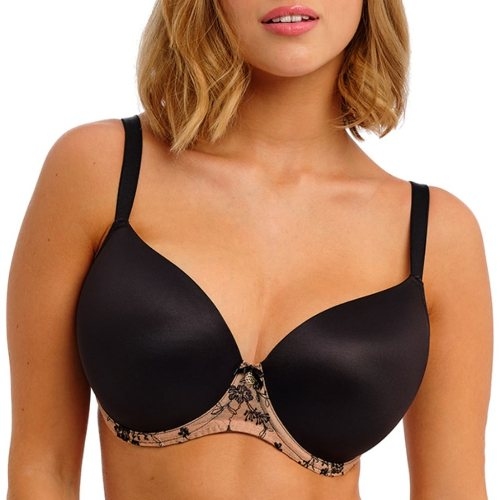 Freya Entwined black/powder padded bra Freya Entwined black/powder padded bra