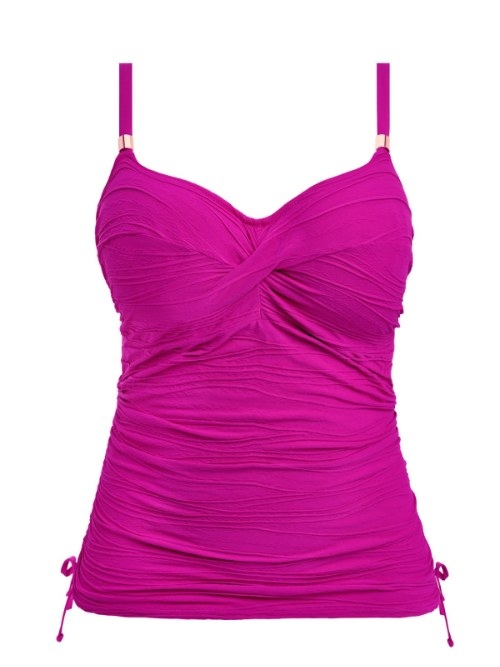 Fantasy Swim Beach Waves fuchsia tankini top Fantasy Swim Beach Waves fuchsia tankini top