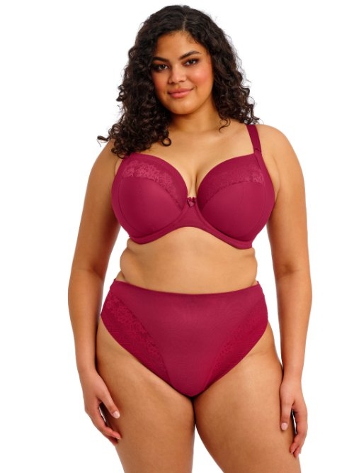Elomi Nerina red non-padded bra Elomi Nerina red non-padded bra