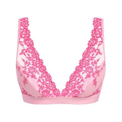 Wacoal Lingerie Embrace Lace pink wireless bra Wacoal Lingerie Embrace Lace pink wireless bra