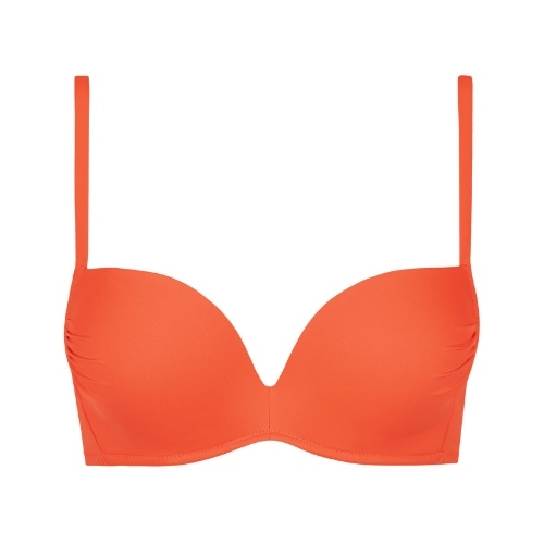 Lisca Swimwear Palma orange push up bikini bra Lisca Swimwear Palma orange push up bikini bra
