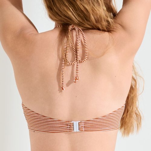 Lisca Swimwear Lascari red/white soft-cup bikini bra Lisca Swimwear Lascari red/white soft-cup bikini bra