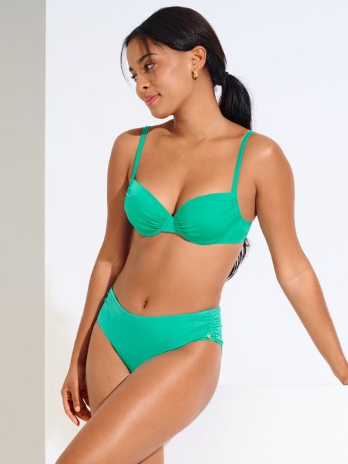 Lisca Swimwear Karpathos green padded bikini bra Lisca Swimwear Karpathos green padded bikini bra