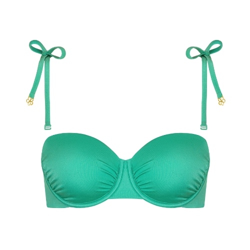 Lisca Swimwear Karpathos green soft-cup bikini bra Lisca Swimwear Karpathos green soft-cup bikini bra