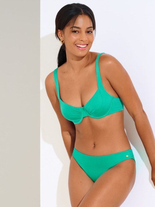 Lisca Swimwear Karpathos green bikini brief Lisca Swimwear Karpathos green bikini brief