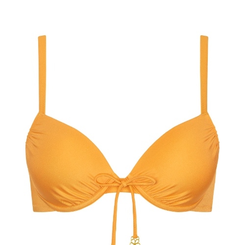 Lisca Swimwear Karpathos ochre yellow push up bikini bra Lisca Swimwear Karpathos ochre yellow push up bikini bra