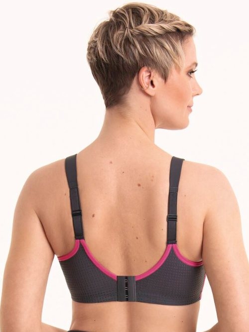 Anita Active Performance wireX grey/pink sport bra Anita Active Performance wireX grey/pink sport bra