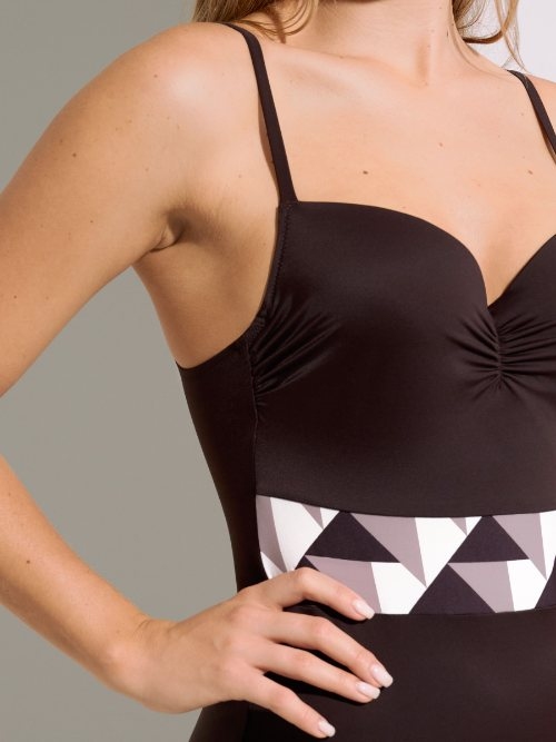 Lisca Swimwear Toulouse brown bathingsuit Lisca Swimwear Toulouse brown bathingsuit