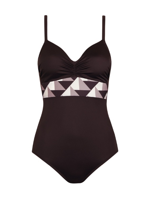 Lisca Swimwear Toulouse brown bathingsuit Lisca Swimwear Toulouse brown bathingsuit