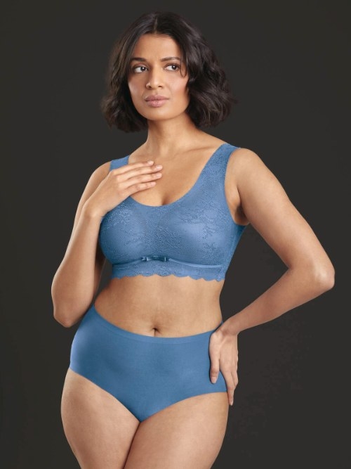 Anita Essential blue non-padded bra Anita Essential blue non-padded bra
