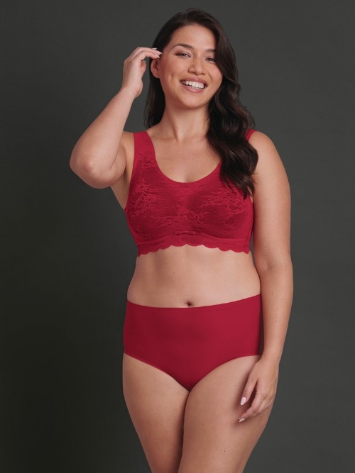 Anita Essential red non-padded bra Anita Essential red non-padded bra