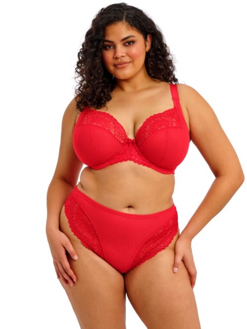 Elomi Tiernie red non-padded bra Elomi Tiernie red non-padded bra