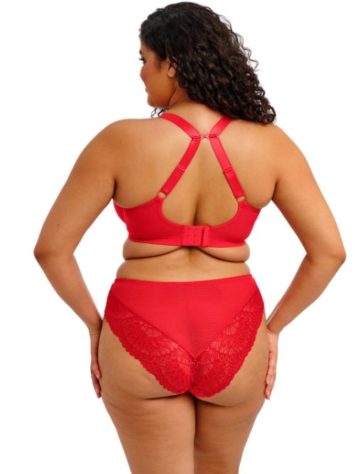Elomi Tiernie red non-padded bra Elomi Tiernie red non-padded bra