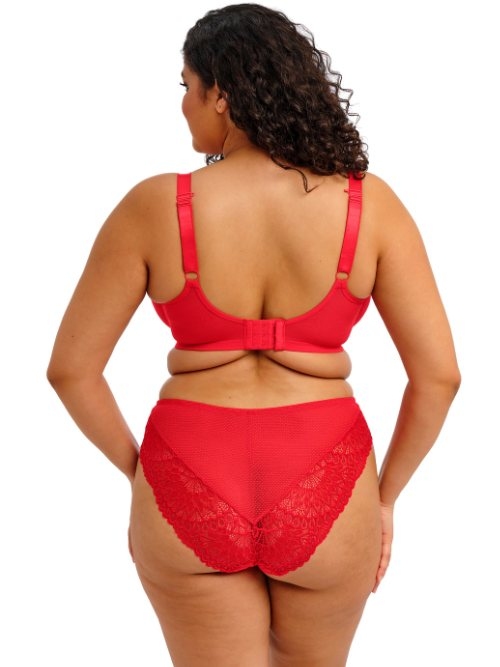 Elomi Tiernie red non-padded bra Elomi Tiernie red non-padded bra